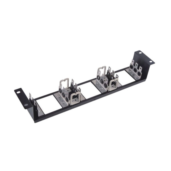 UN13935 Nosač krone regleta 2U 19'' crni (90 parica)