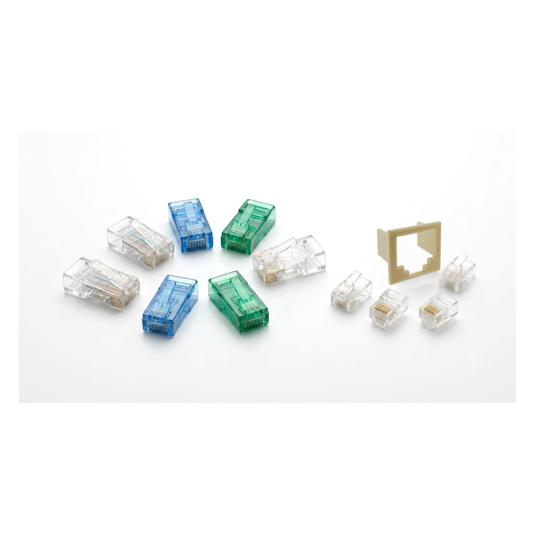 UN10612 Adapter plastic RJ45/RJ11