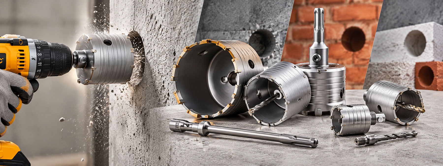 Krune – Krunska svrdla za drvo, metal i beton