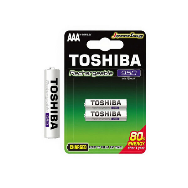 UN18276 Baterija 'Toshiba' 950mAh AAA 2kom blister NiMH