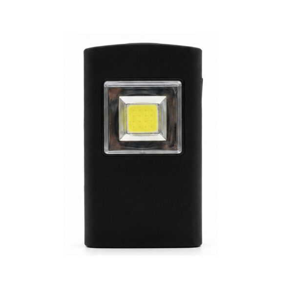 Baterijska svjetiljka 3LED/COB crna