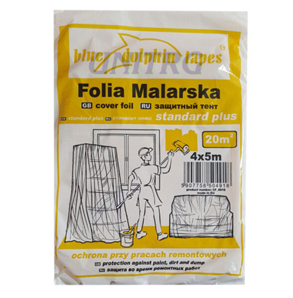 UN17136 BD Folija pokrivna 4 m x 5 m Standard Plus 12-1-02-EN