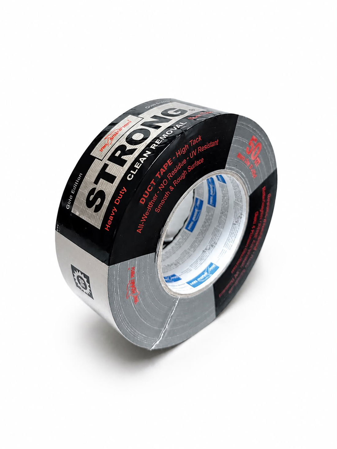 UN17120 BD Traka tekstilna Premium  čvrsta 48 mm x 50 m 03-6-01-EN zlatna