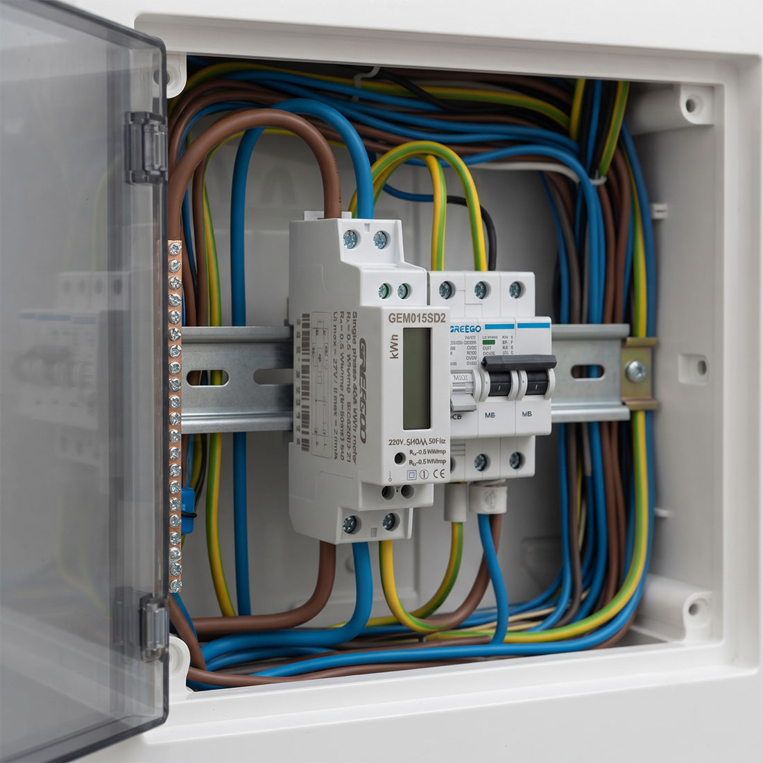 UN15745 Brojilo prolazno digit. GEM015SD2 5(40)A, 230V