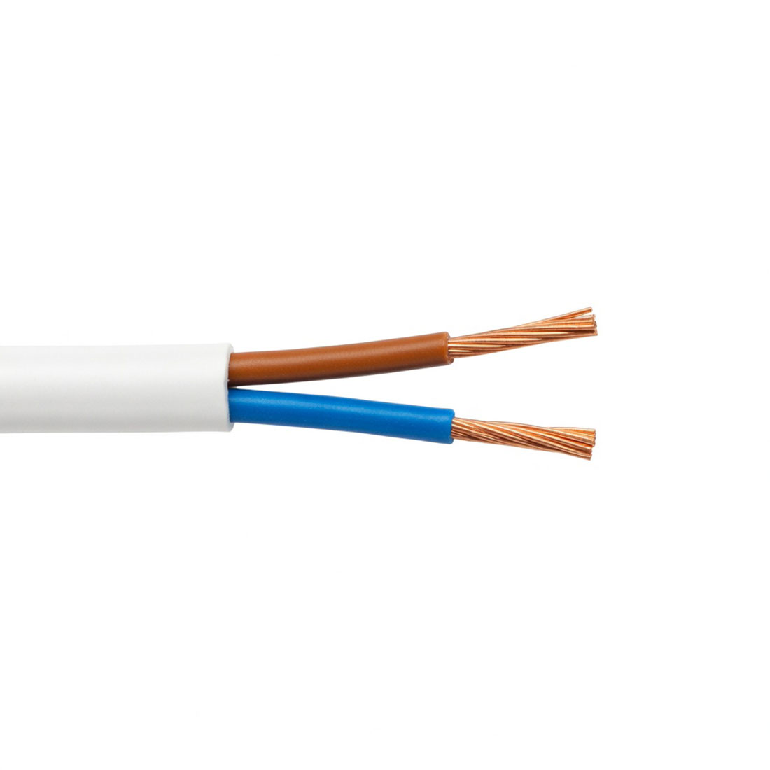 UN17461 Kabel PP/L 2x0,75 BIJELI (H03VVF)
