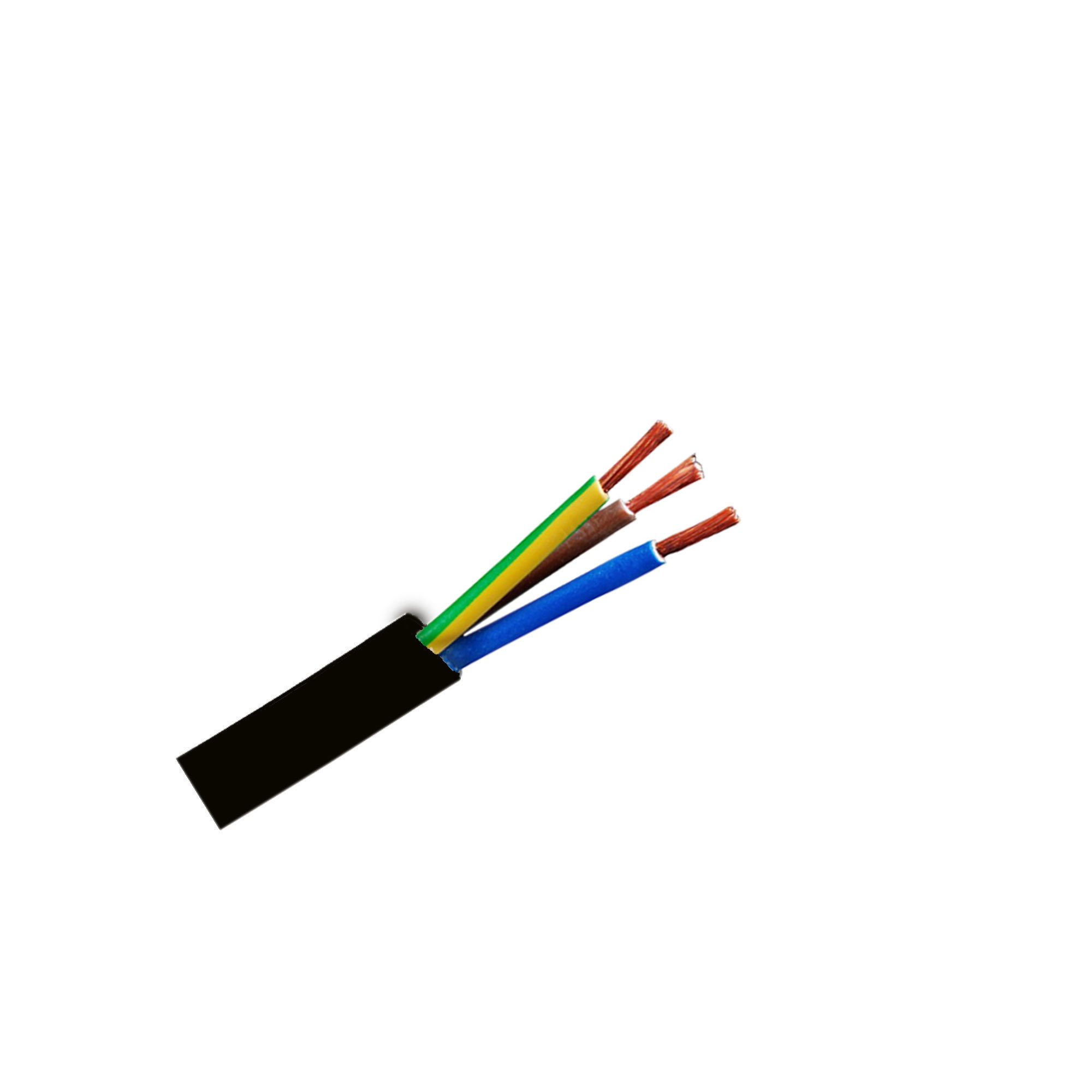 UN17464 Kabel PP/L 3x0,75 crni(H03VVF)