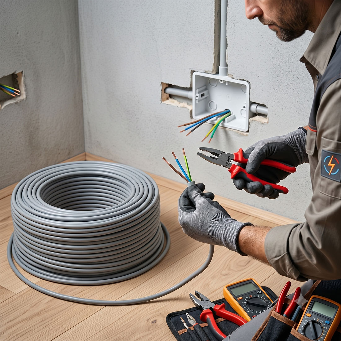 UN10597 Kabel PGP 3x2,5/100