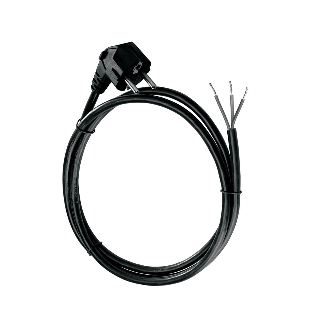 UN17093 Kabel priključni crni 1.5mm2 1.8met