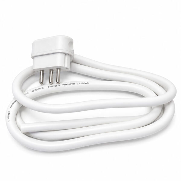 Kabel priključni bijeli 5x2,5mm2 2met PP/J