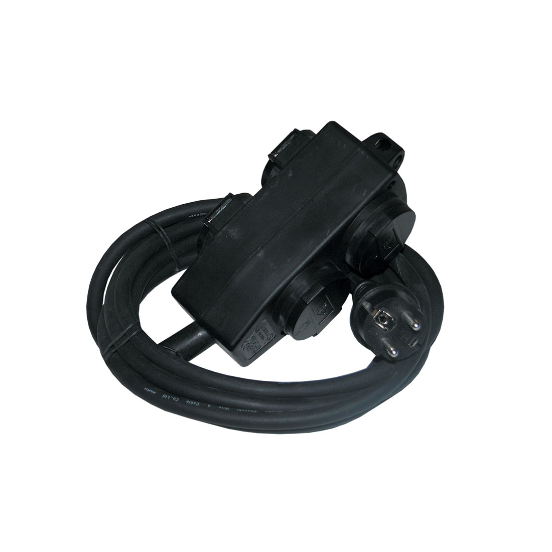 UN17004 Kabel produžni vrtni četverostruki 3m IP44