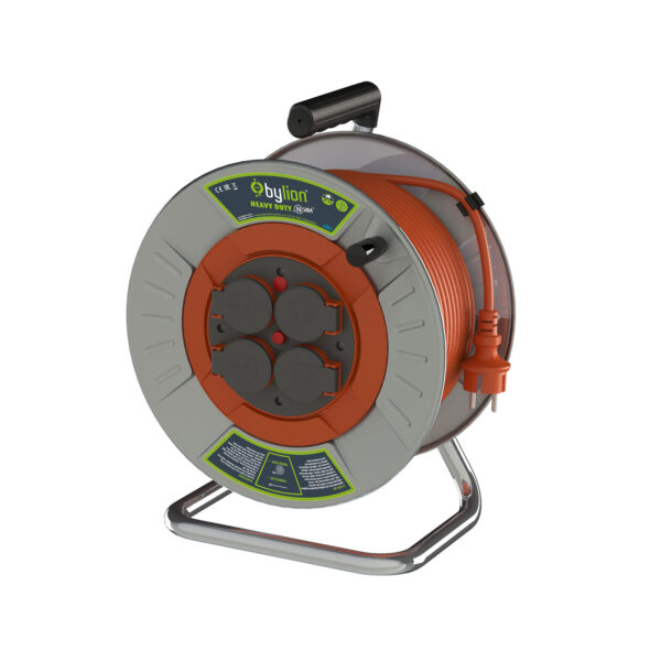 Kabelska motalica 25m metalna 1,5mm MMP2515 H05VV-F