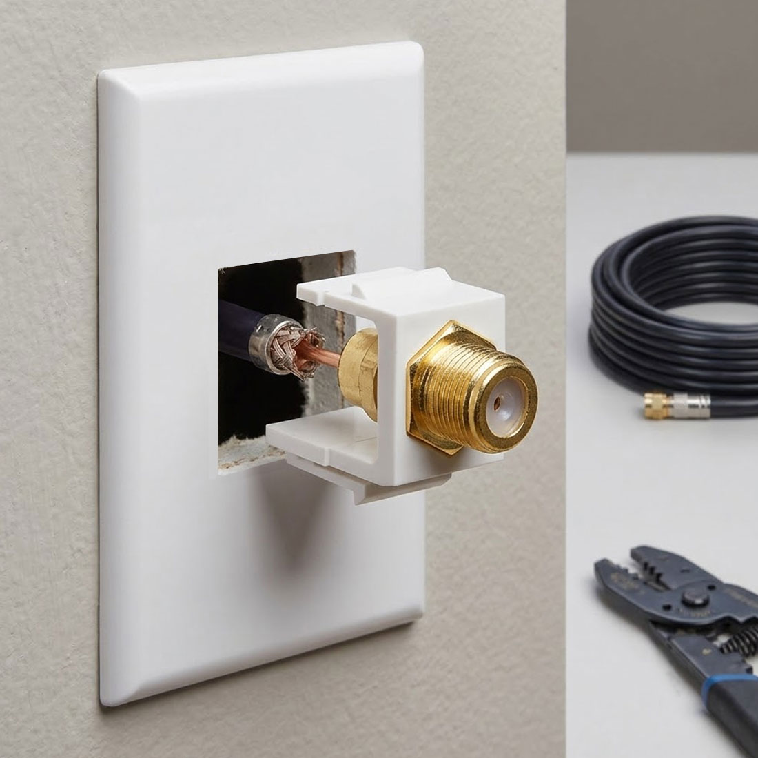 UN16819 Modul keyston F-F konektor