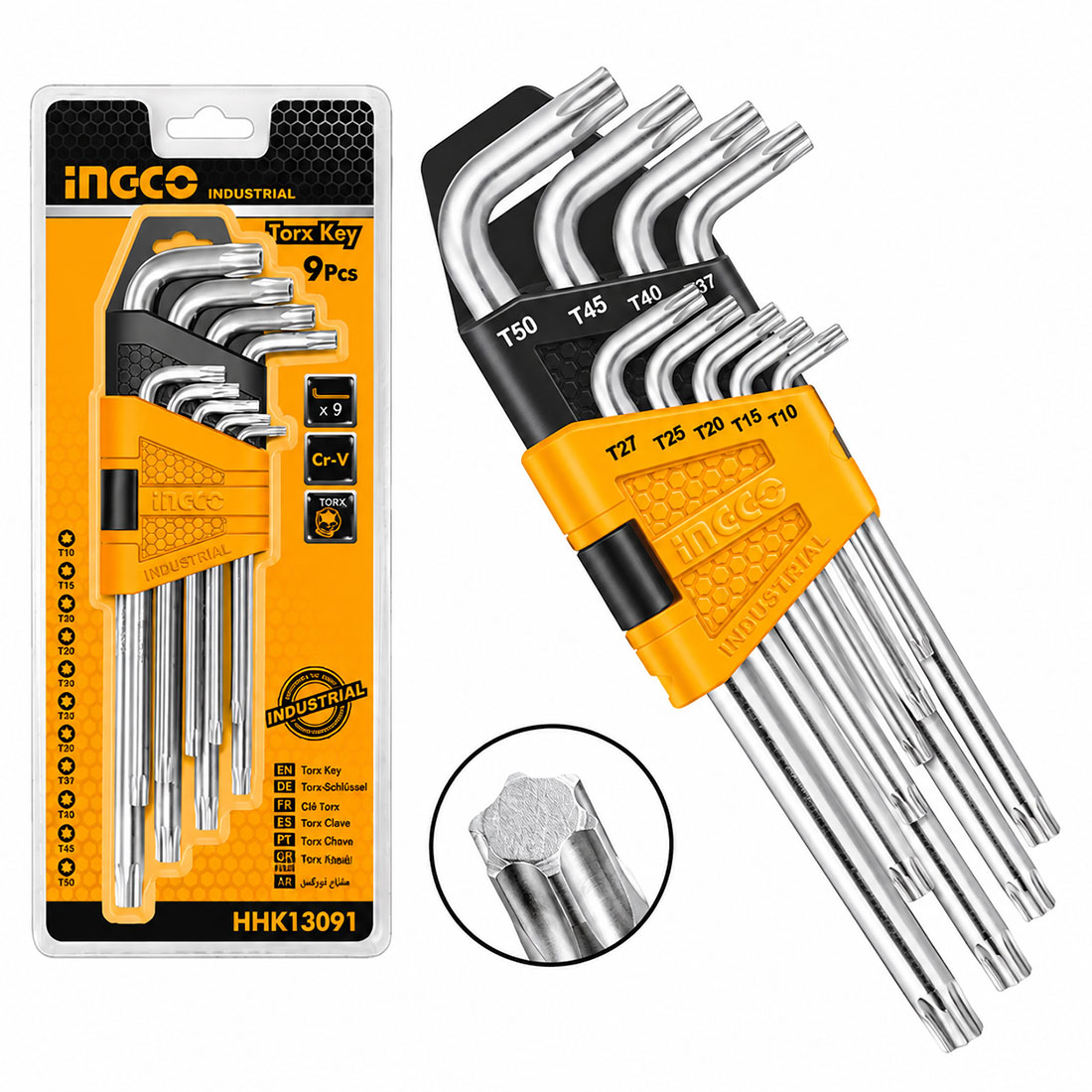 UN17644 Ključ torx 9kom set HHK13091 INGCO