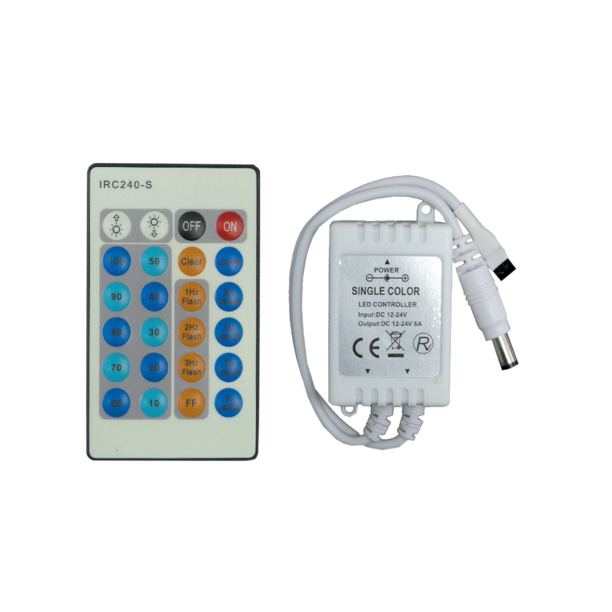 UN16978 Led traka IR controler white 1C6A