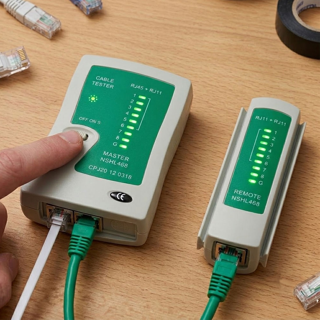 UN10205 Lan tester RJ45