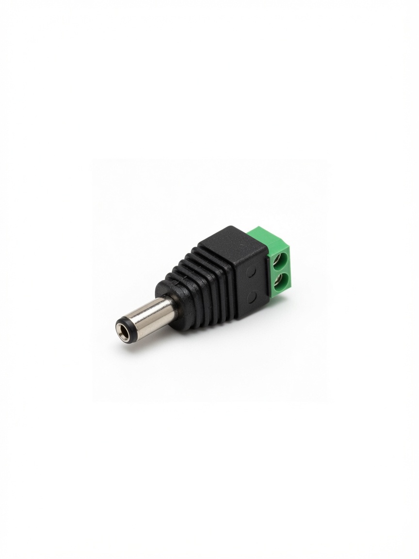 UN17658 LED traka utikač DC 5x2,1mm sa stezaljkom