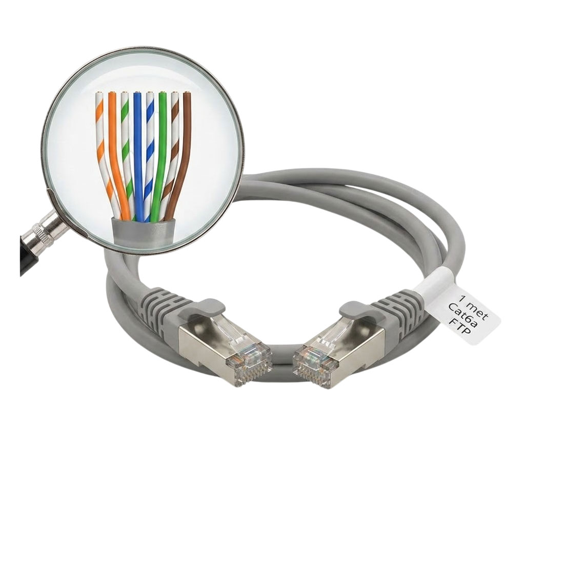 UN16965 Patch cord Cat6a FTP 1met