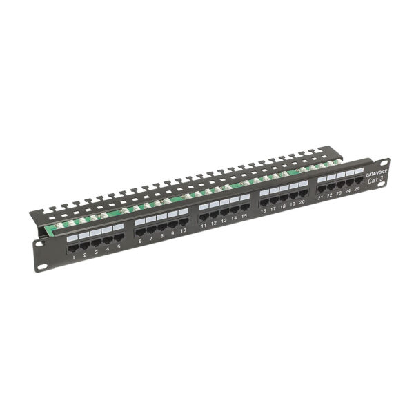 Patch panel Voice RJ45 25-port