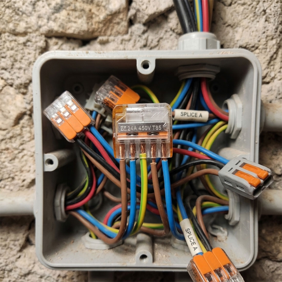 UN16006 Redna stezaljka 3503 push-in 3x2,5mm2