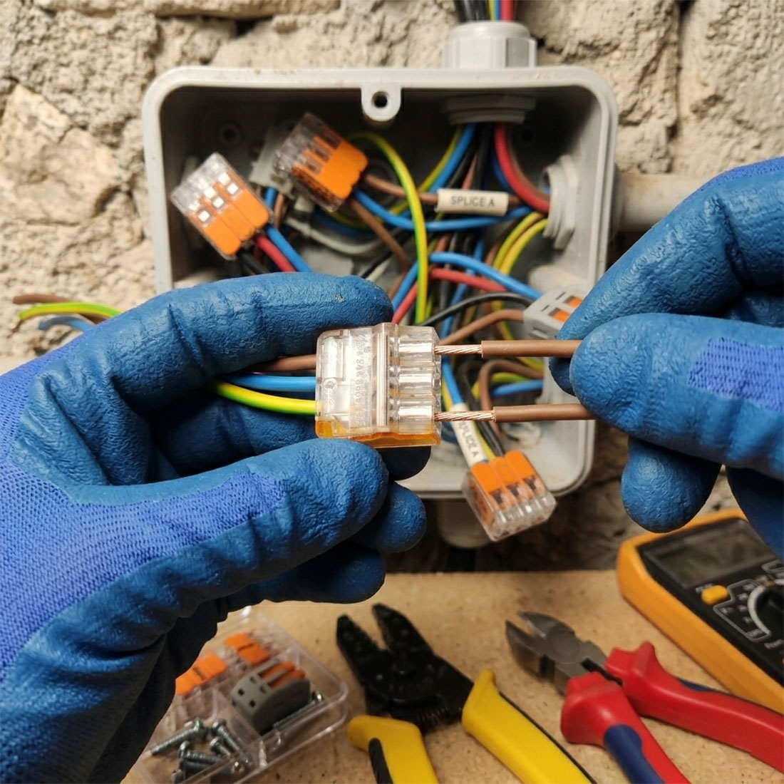UN16006 Redna stezaljka 3503 push-in 3x2,5mm2