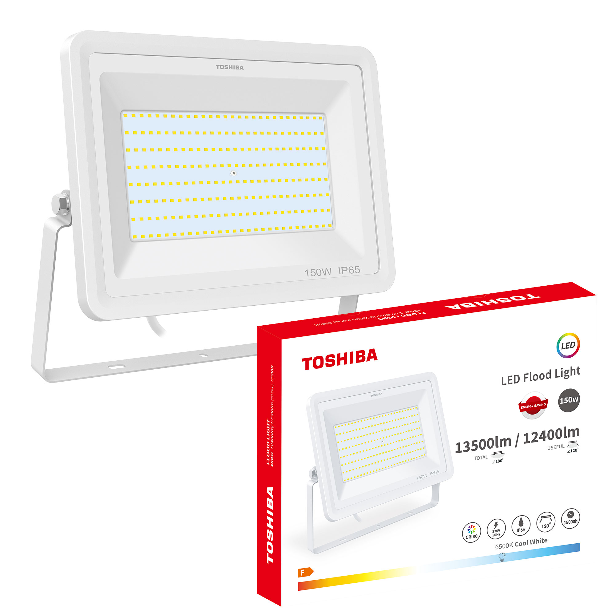 UN18203 Reflektor LED SMD 150W 6500K IP65 bijeli TOSHIBA