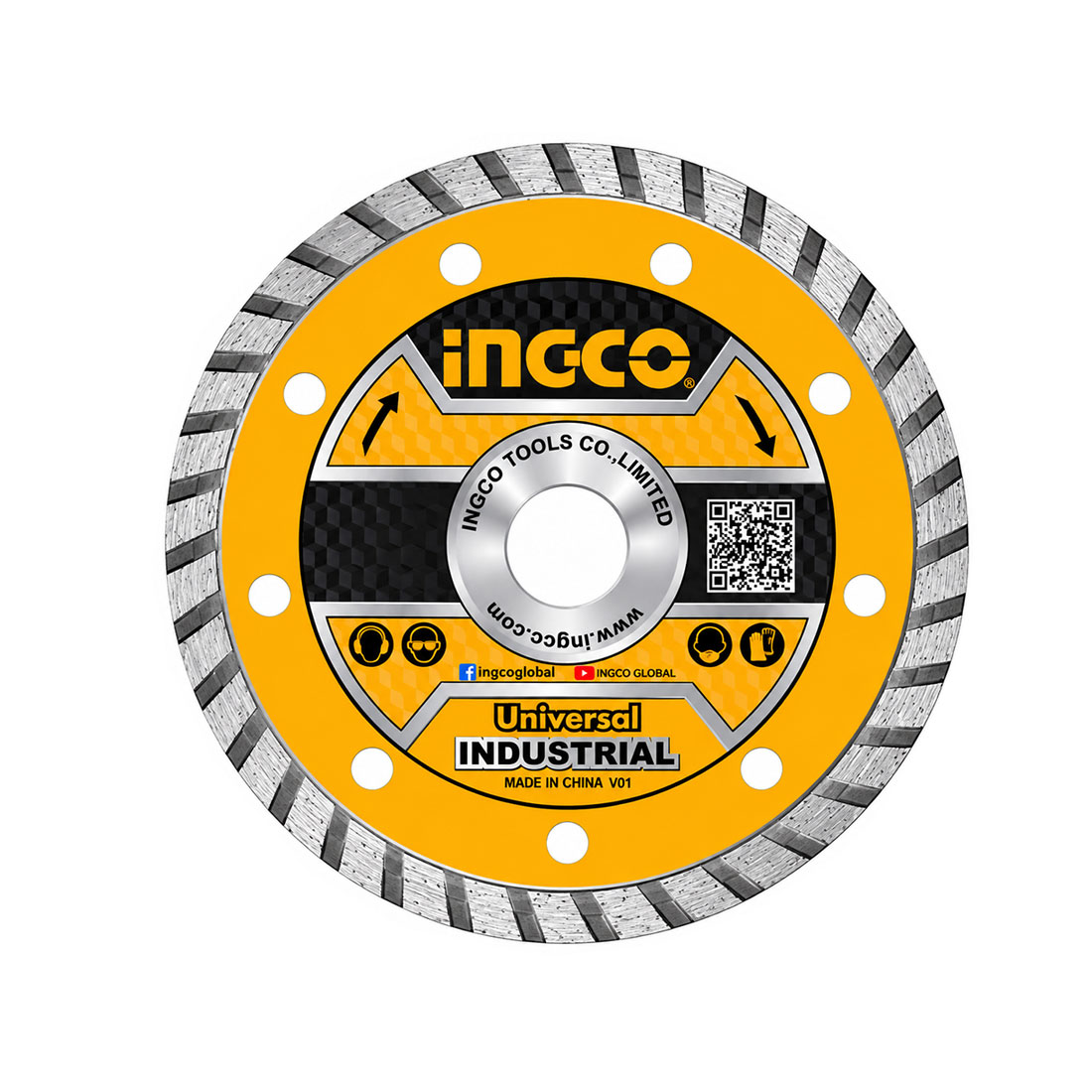UN17750 Rezna ploča dijamant turbo 125x7,5 - DMD031252M INGCO