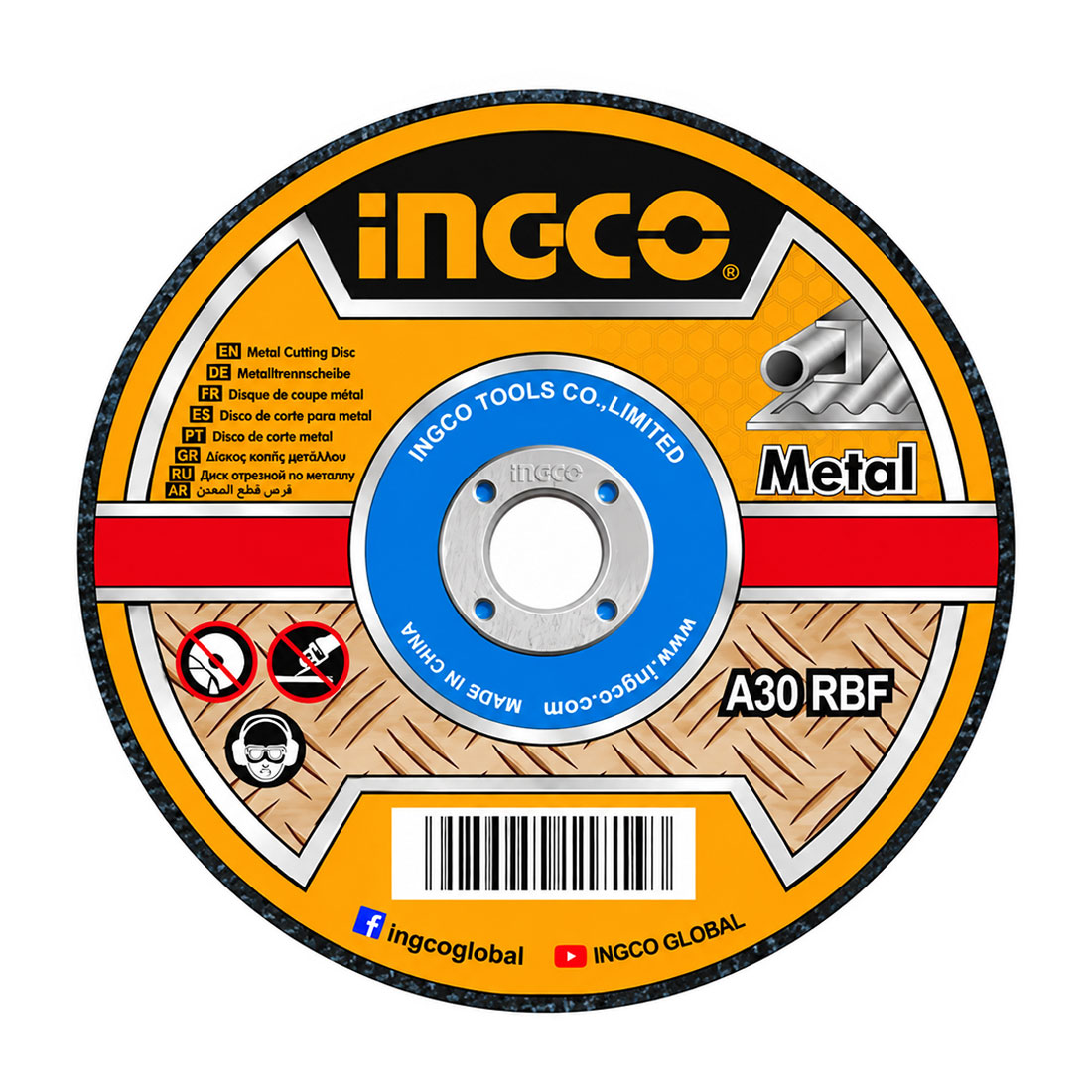 UN17745 Rezna ploča za metal 230x1.9 MCD302303 INGCO 25/1