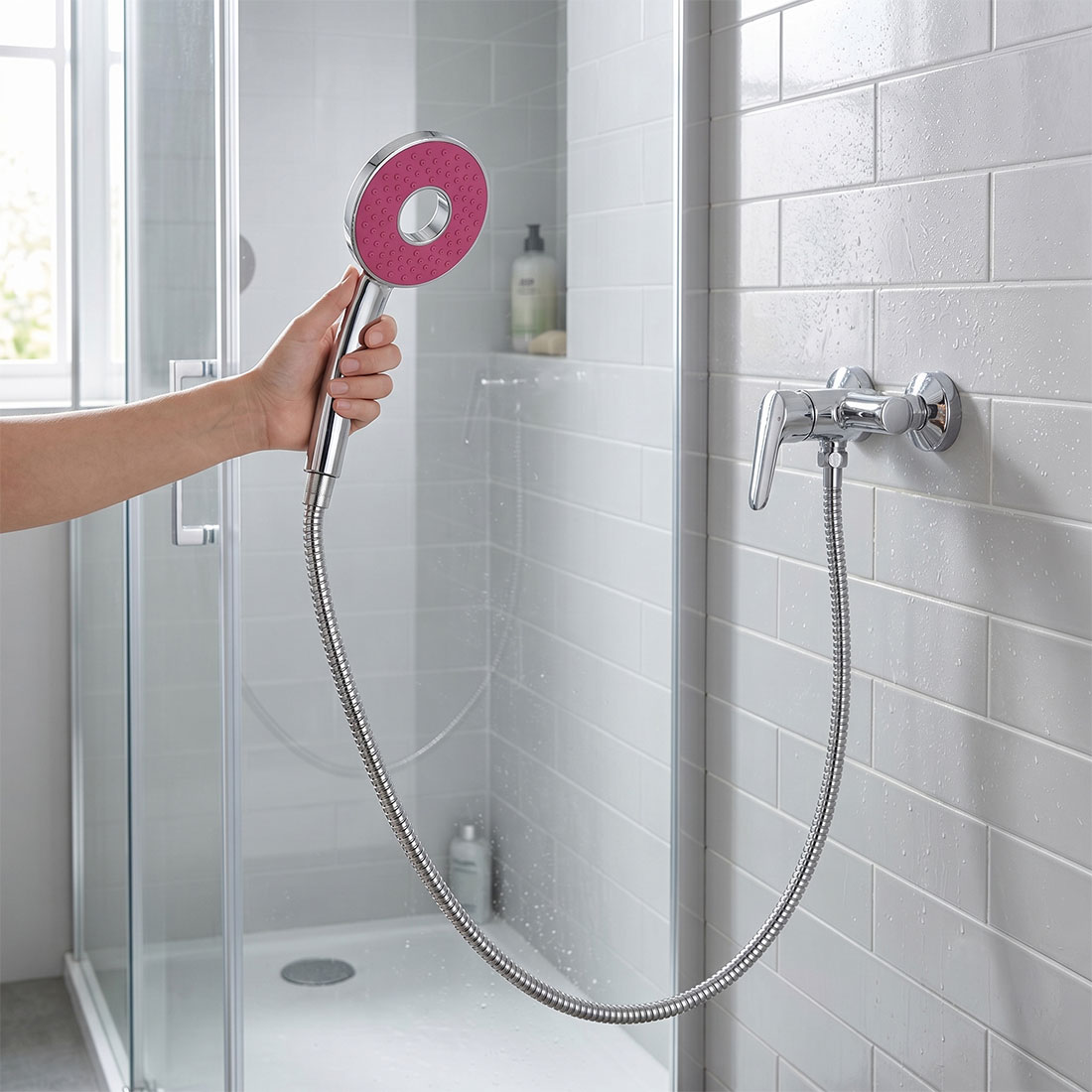 UN17308 Ručka za tuš cartwheel purple 100