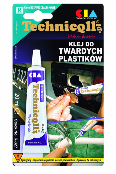 UN16320 Technicqll R-327 Ljepilo za tvrdu plastiku  20ml