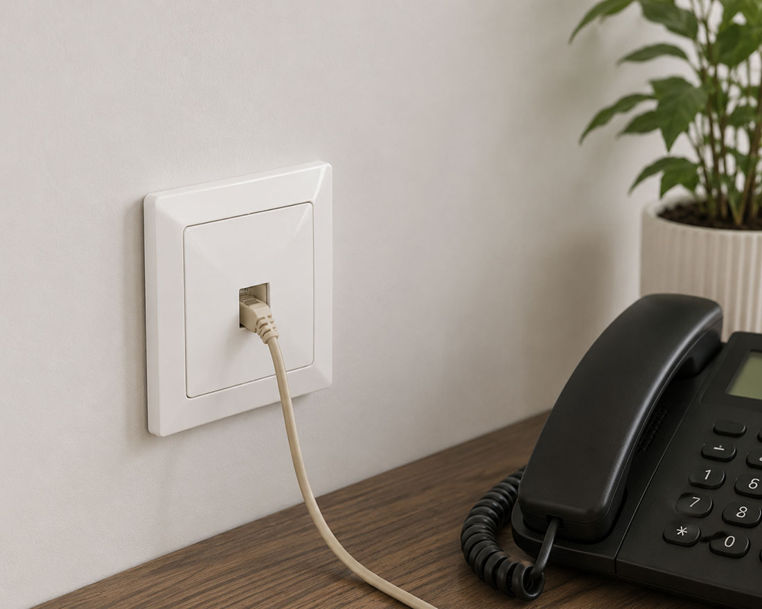 UN11612 WL 1411L Telefonska utičnica