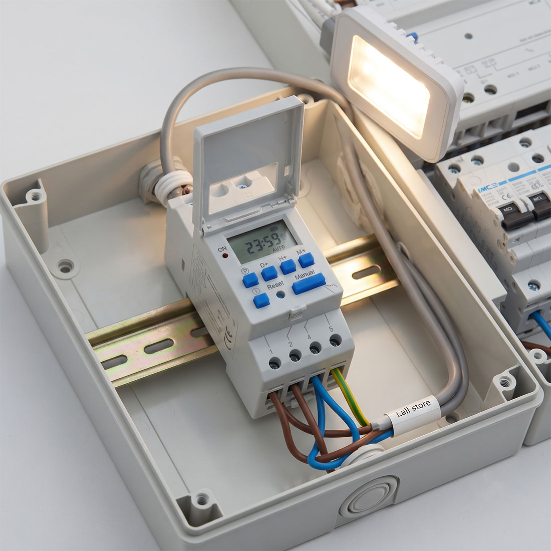 UN15887 Timer DIN PTS15A 230V, 50Hz