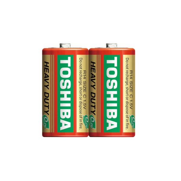 UN18484 Baterijski uložak ZnCl R14 C 1,5V/2 kom TOSHIBA bulk