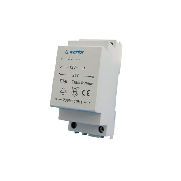 Transformator AC 230V/8-12-24V za DIN šinu