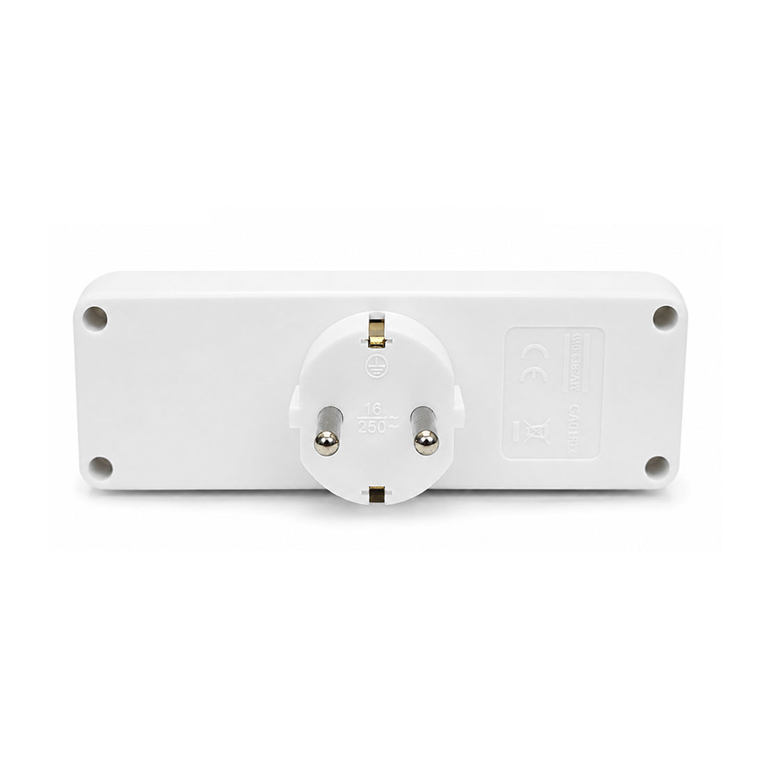UN11437 Utikač 3 šuko horizontal A8010