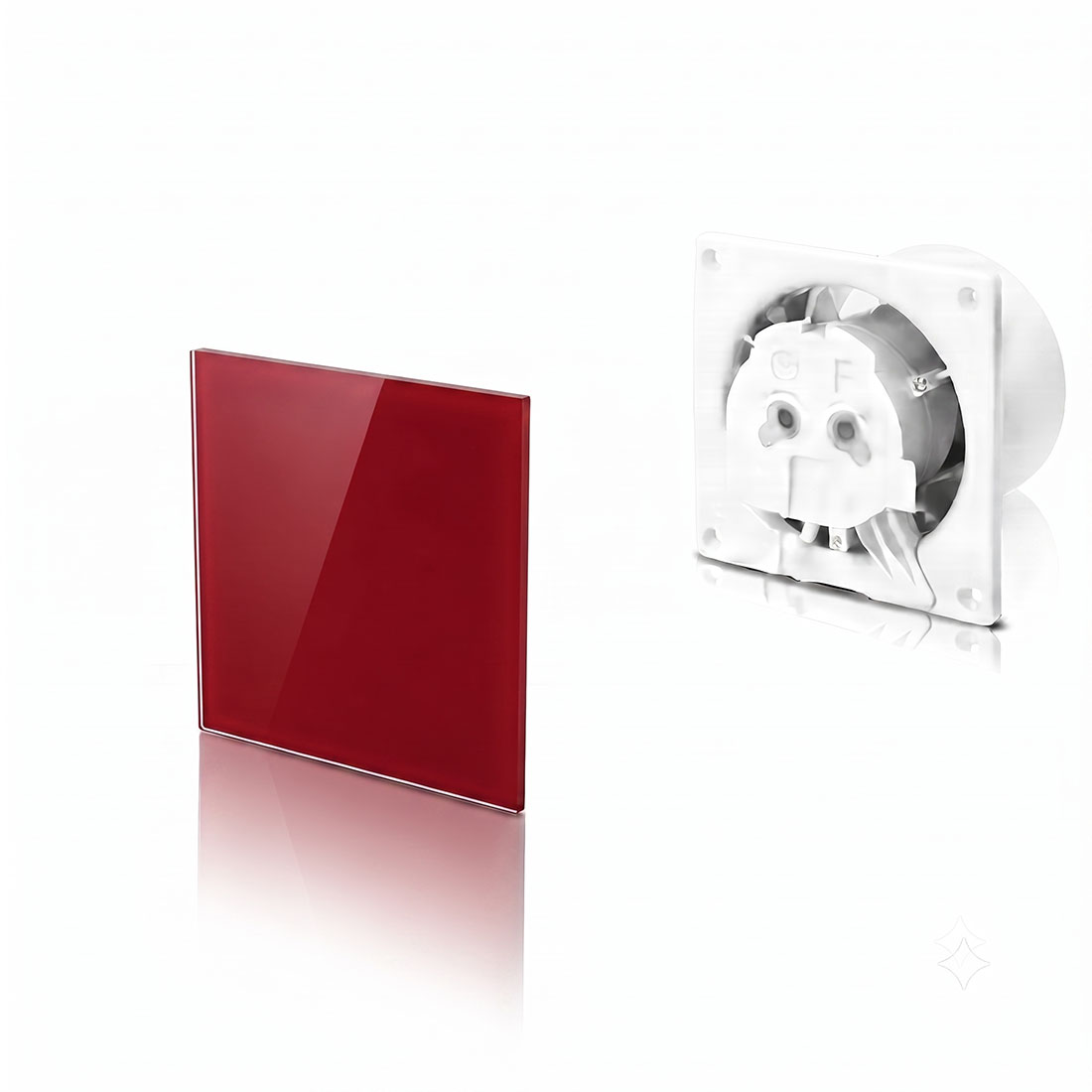 UN17287 Ventilator panel dRim 100 crveni