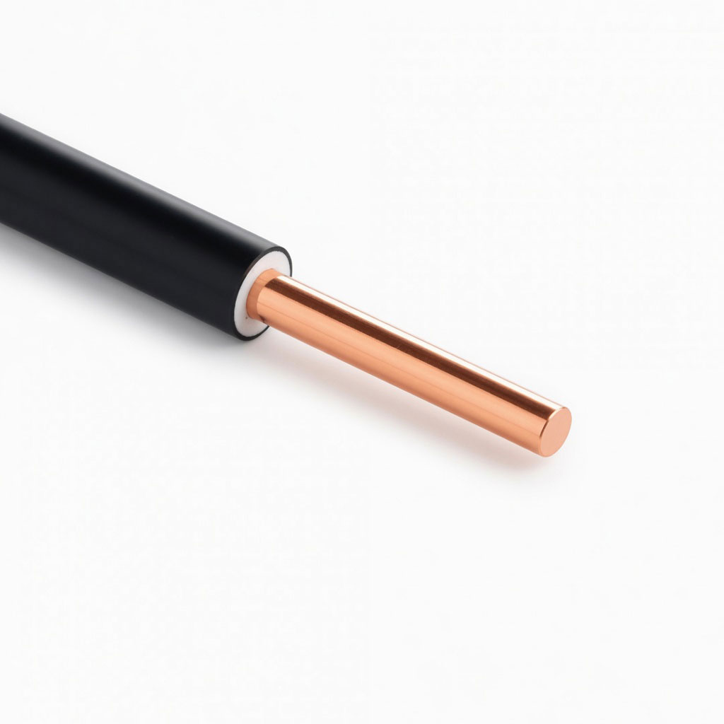UN12044 Vodič P 1,5mm crni H07V-U