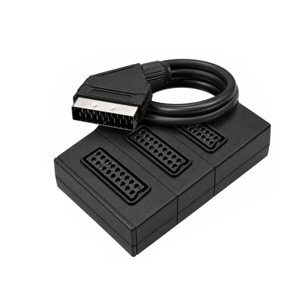 UN12157 KS3SP21 kabel scart-3xscart 21polni